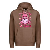 Chestnut valentine vibes Premium Hoodie - LillyAllenDesigns