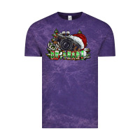 Cloud Purple oh,snap! Vintage Tee - CowhideDigitalArt