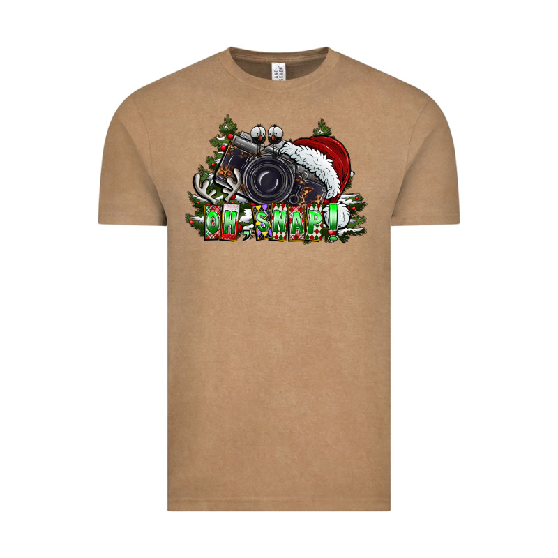 Oh,snap! Vintage Tee by CowhideDigitalArt | Teevron