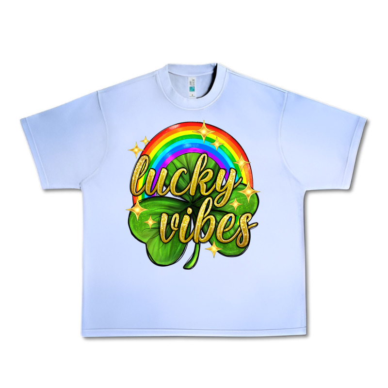 Lucky Vibes St. Patricks Day Urban Heavy Tee by Neo Western | Teevron