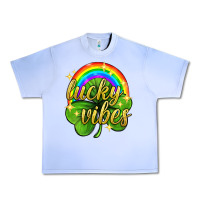 Grape Ice Lucky vibes st. patricks day Urban Heavy Tee - Neo Western