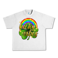 Lunar Rock Lucky vibes st. patricks day Urban Heavy Tee - Neo Western