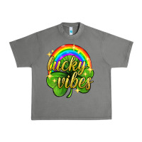Tornado Lucky vibes st. patricks day Urban Heavy Tee - Neo Western