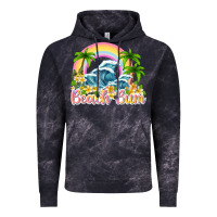 Cloud Black beach bum Vintage Hoodie - texasbilliewilder