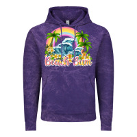 Cloud Purple beach bum Vintage Hoodie - texasbilliewilder