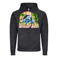 Vintage Black beach bum Vintage Hoodie - texasbilliewilder