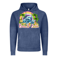 Vintage Denim beach bum Vintage Hoodie - texasbilliewilder