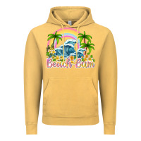 Vintage Mustard beach bum Vintage Hoodie - texasbilliewilder