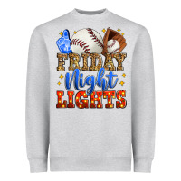 Heather Grey friday night lights baseball Heavyweight Sweatshirt - Zillion Design Studio