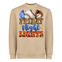 Friday Night Lights Baseball Heavyweight Sweatshirt | Teevron