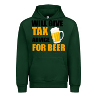 Forest Green Tax Day Will Give Advice For Beer Gift Urban Hoodie - Bettercallsaul
