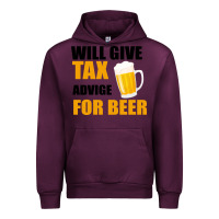 Mauve Wine Tax Day Will Give Advice For Beer Gift Urban Hoodie - Bettercallsaul