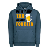 Pigment Midnight Navy Tax Day Will Give Advice For Beer Gift Urban Hoodie - Bettercallsaul