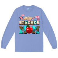 Colony Blue teacher mom Long Sleeve Tee - AdoDesignShop