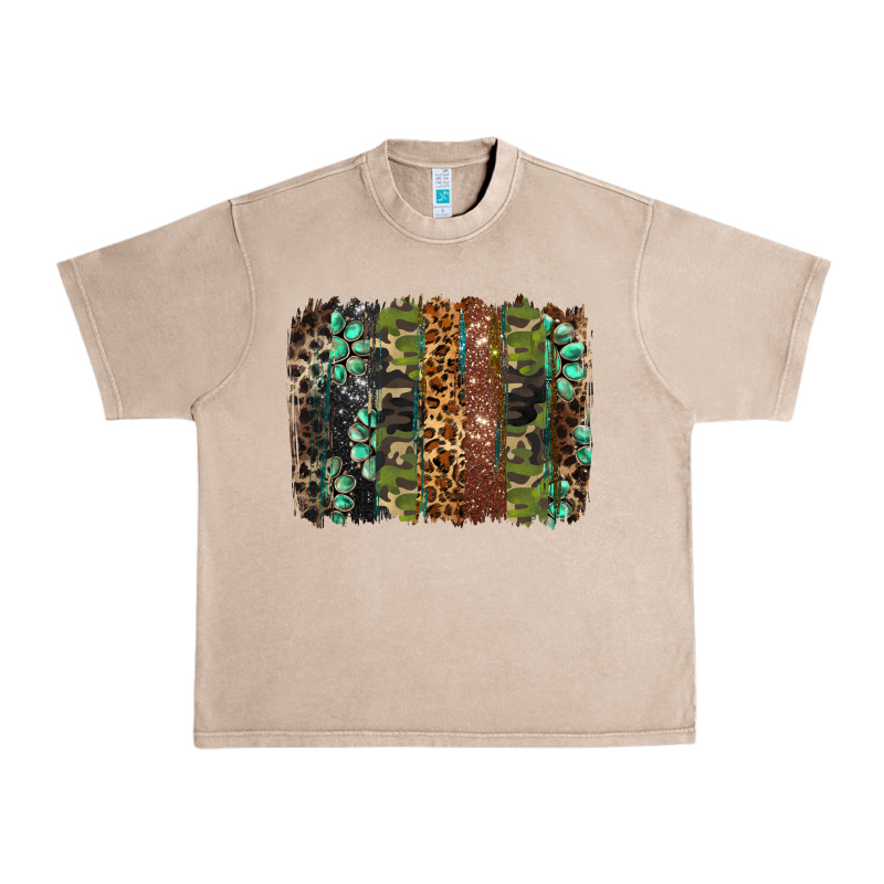 Western Camouflage Brushstroke Urban Heavy Tee by BarkalooDesign | Teevron
