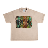 French Oak western camouflage brushstroke Urban Heavy Tee - BarkalooDesign
