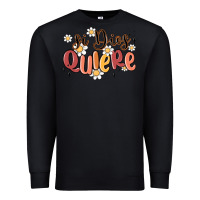 Black si dios quiere Premium Sweatshirt - MaliasSmallBusiness