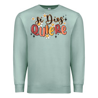 Seafoam si dios quiere Premium Sweatshirt - MaliasSmallBusiness