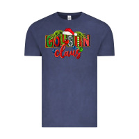 Vintage Denim Cousin claus christmas Vintage Tee - FaDigitalArtStudio