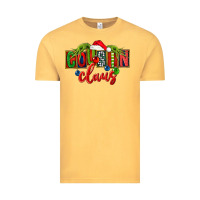 Vintage Mustard Cousin claus christmas Vintage Tee - FaDigitalArtStudio