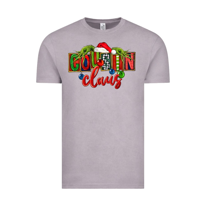 Cousin Claus Christmas Vintage Tee by FaDigitalArtStudio | Teevron