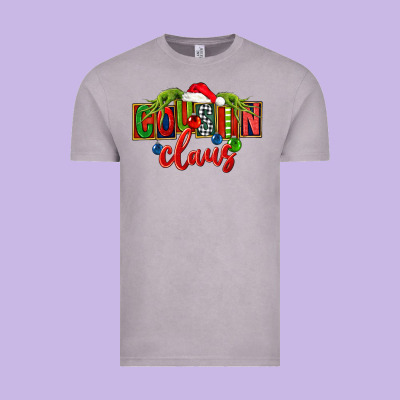 Cousin Claus Christmas Vintage Tee Designed By Fadigitalartstudio