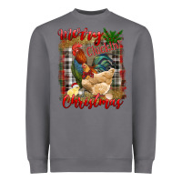 Storm merry cluckin' christmas Heavyweight Sweatshirt - RanaPortraitStore