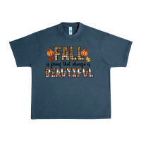 Midnight Navy Fall Urban Heavy Tee - CowhideDigitalArt