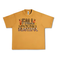 Peanut Butter Fall Urban Heavy Tee - CowhideDigitalArt