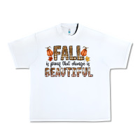 White Fall Urban Heavy Tee - CowhideDigitalArt