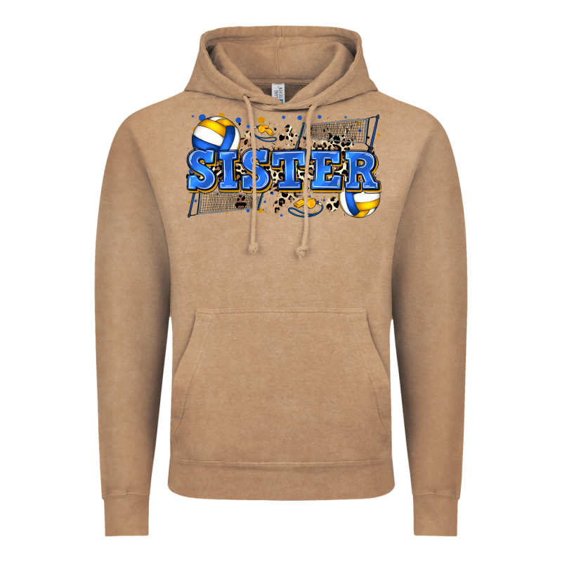 Sister Volleyball Vintage Hoodie by Zillion Design Studio | Teevron