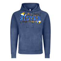 Vintage Denim sister volleyball Vintage Hoodie - Zillion Design Studio
