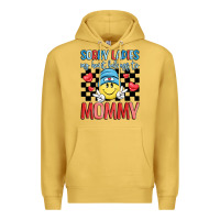 Antique Gold sorry ladies my heart belongs to mommy Premium Hoodie - LillyAllenDesigns