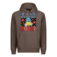 Coffee sorry ladies my heart belongs to mommy Premium Hoodie - LillyAllenDesigns
