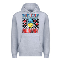 Heather Grey sorry ladies my heart belongs to mommy Premium Hoodie - LillyAllenDesigns