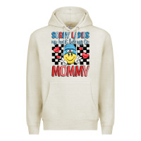 Oatmeal Heather sorry ladies my heart belongs to mommy Premium Hoodie - LillyAllenDesigns