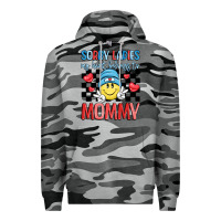 Slate Camo sorry ladies my heart belongs to mommy Premium Hoodie - LillyAllenDesigns