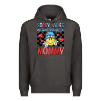 Smoke sorry ladies my heart belongs to mommy Premium Hoodie - LillyAllenDesigns