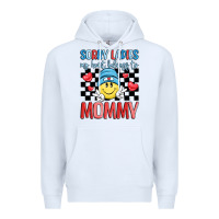 White sorry ladies my heart belongs to mommy Premium Hoodie - LillyAllenDesigns