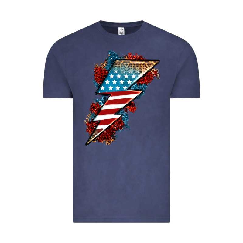 American Lightning Bolt Vintage Tee by Neo Western | Teevron