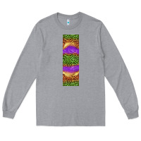 Heather Grey halloween leopard Long Sleeve Tee - BundleAndBundleShop