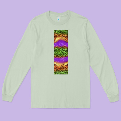 Halloween Leopard Long Sleeve Tee Designed By Bundleandbundleshop