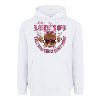 White love you till the cows come home Heavyweight Hoodie - MaliasSmallBusiness