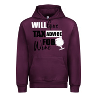 Mauve Wine Tax Day Will Give Advice For Beer Gift Urban Hoodie - Bettercallsaul