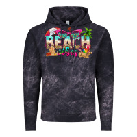 Cloud Black beach vibes Vintage Hoodie - texasbilliewilder