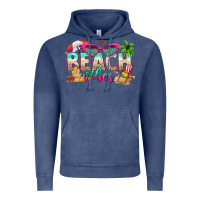 Vintage Denim beach vibes Vintage Hoodie - texasbilliewilder