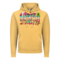 Vintage Mustard beach vibes Vintage Hoodie - texasbilliewilder
