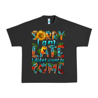 Pigment Black sorry i am late i didnt want to come Urban Heavy Tee - HRA Design Shop