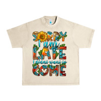 Sandshell sorry i am late i didnt want to come Urban Heavy Tee - HRA Design Shop