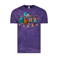 Cloud Purple All American Mama 4th of July Vintage Tee - CowGirlArtShop